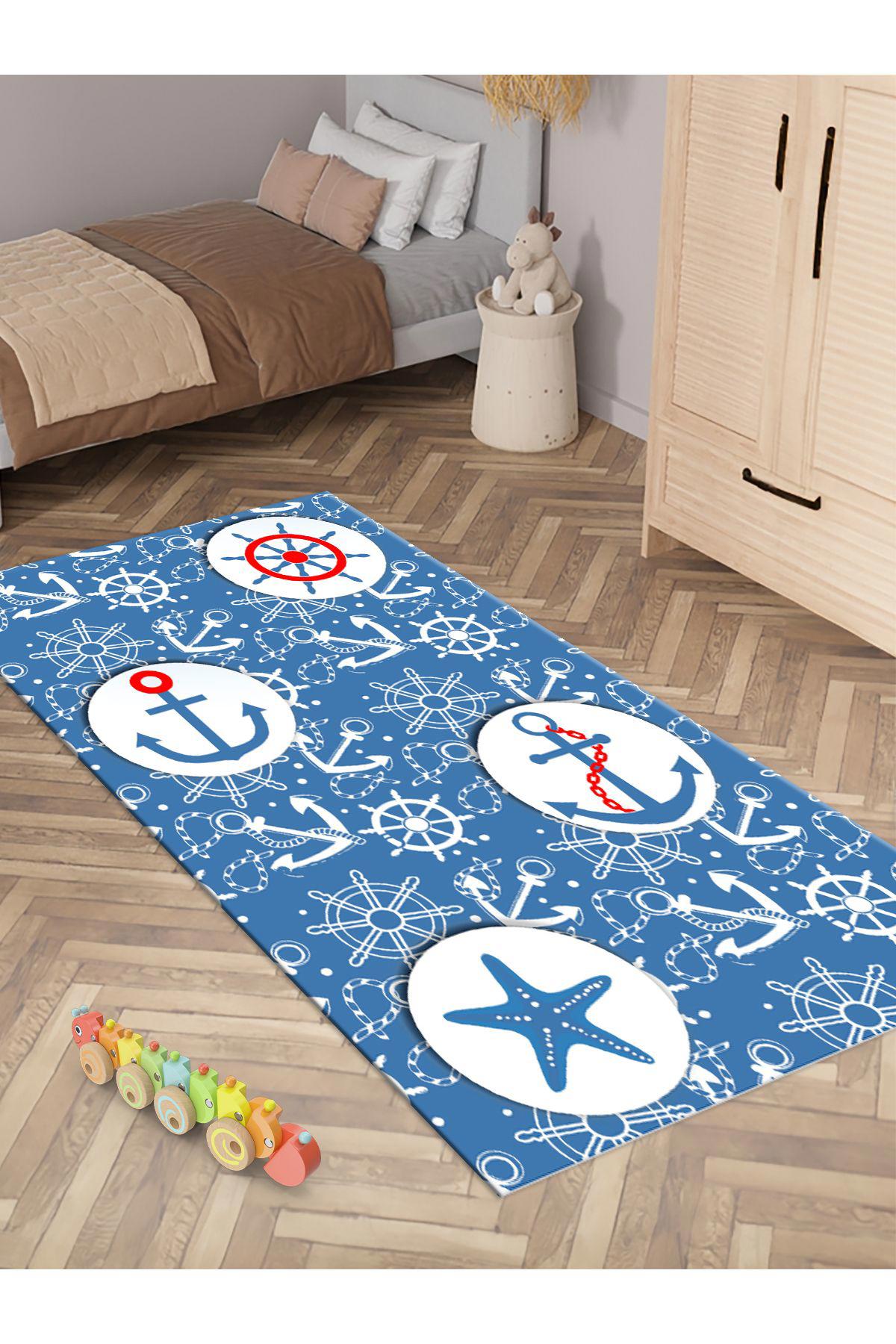 İnspira Krem 12 mm Polyester Yıkanabilir Orta Kaymaz Dot Taban Dikdörtgen Makine Dokuma Çocuk Odası Halısı 200x300 cm