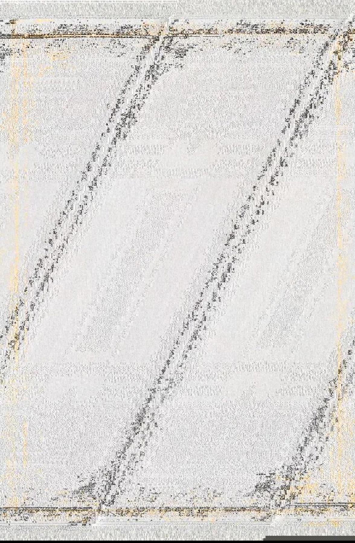 Pierre Cardin Voila ZQ02C Krem 0.8 mm Akrilik Yumuşak Yıkanabilir İnce Kaymaz Dikdörtgen Makine Dokuma Salon Halısı 100x300 cm
