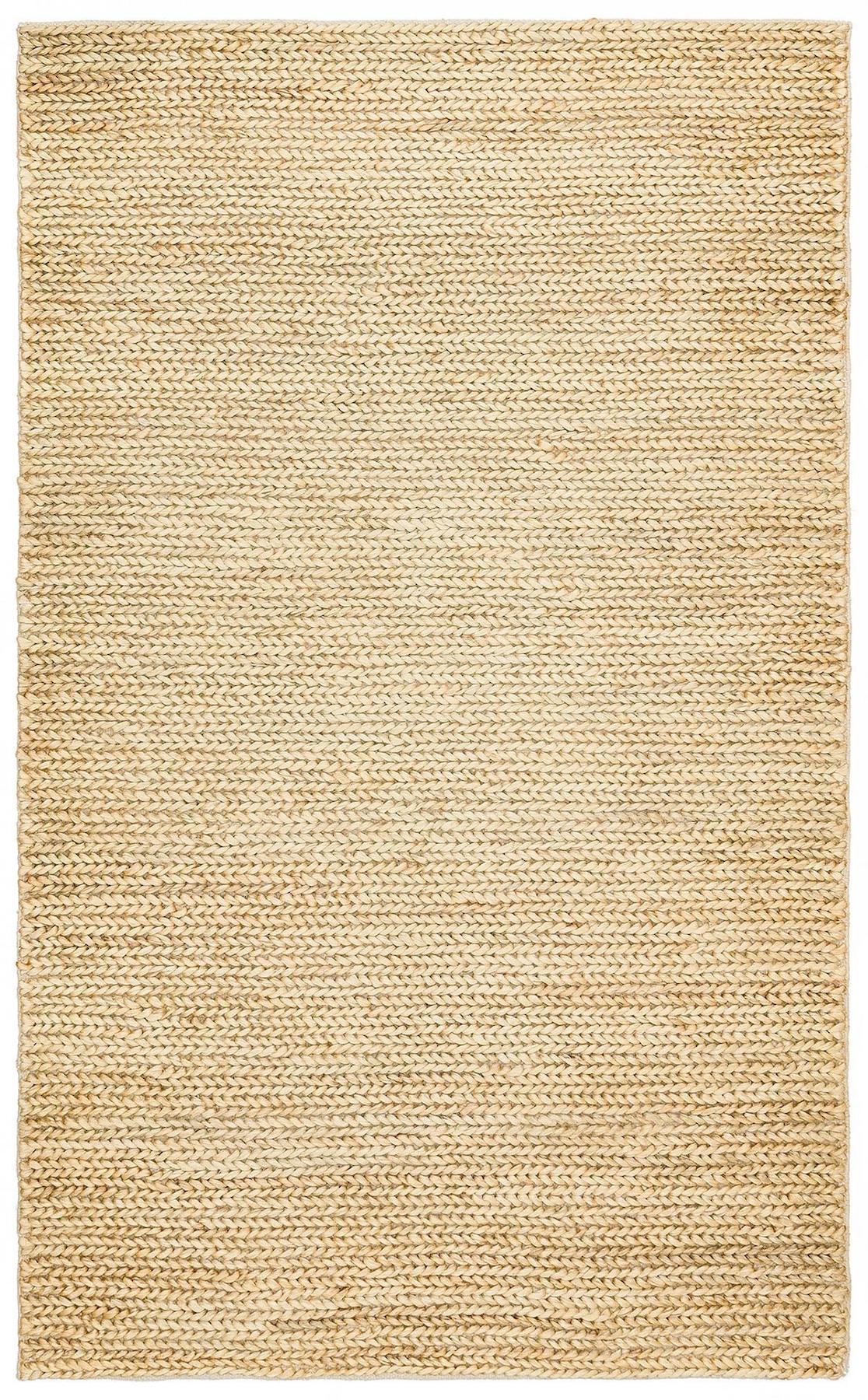 Eko Halı Choti Choti Krem Silinebilir Yıkanabilir Kaymaz Jüt Taban Dikdörtgen Makine Dokuma Salon Halısı 100x400 cm
