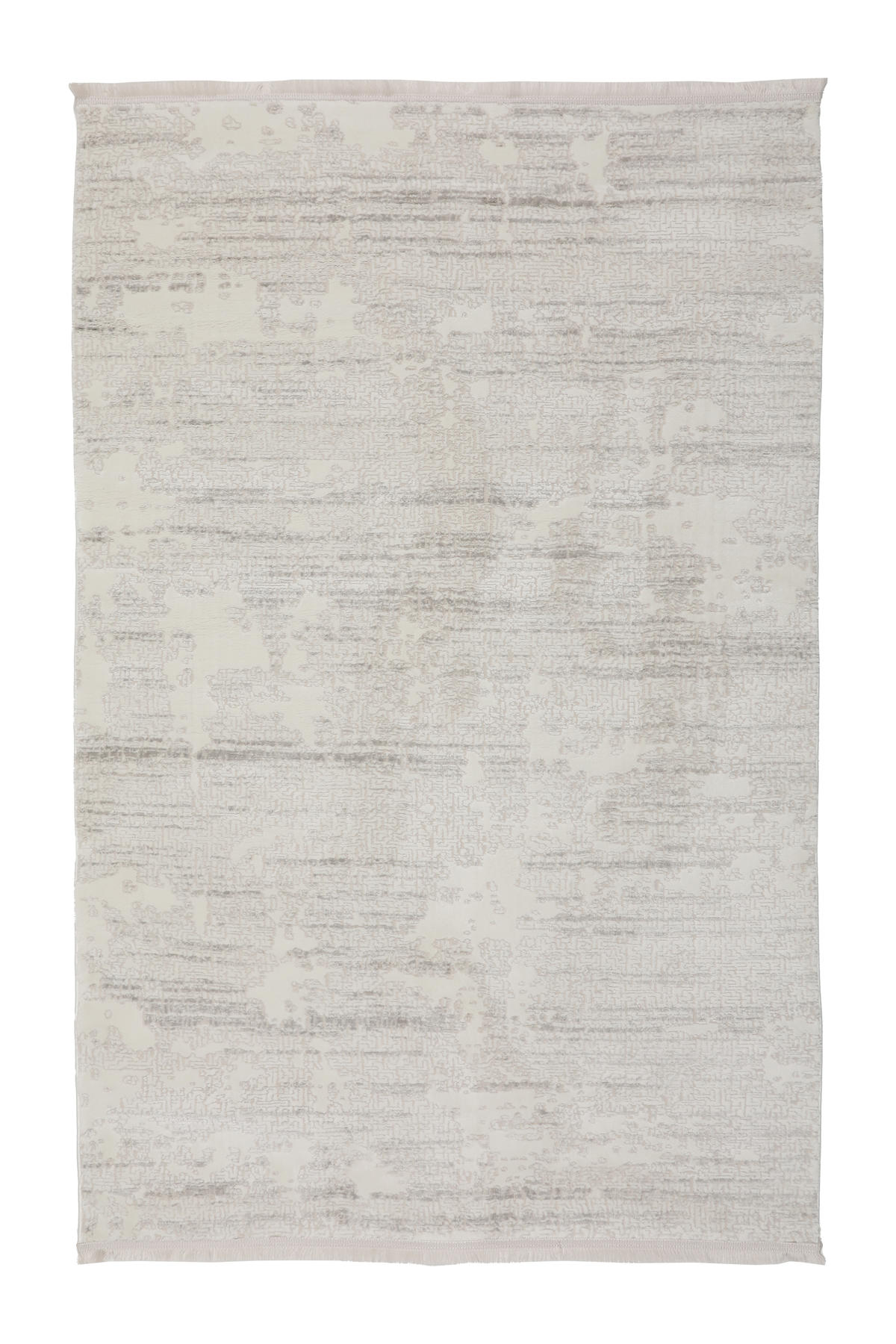 Özdilek Gri 6 mm Polyester Yumuşak Yıkanabilir İnce Kaymaz Dot Taban Dikdörtgen Makine Dokuma Salon Halısı 160x230 cm