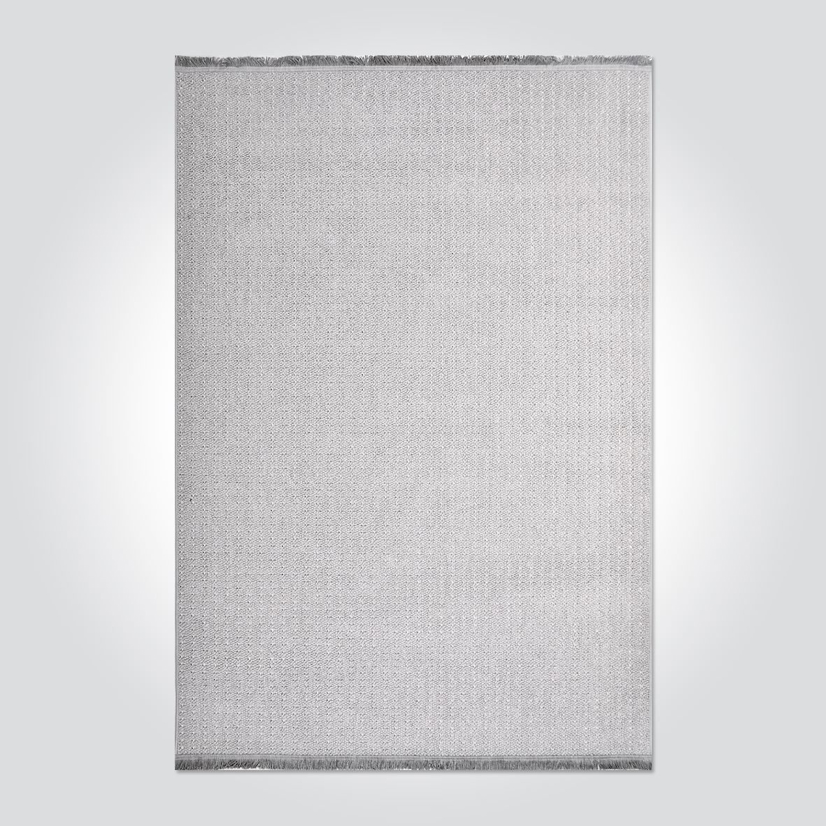 Crea Halı Seul 8783GRK Krem 7 mm Polipropilen Toz Tutmaz Yıkanabilir Orta Dikdörtgen Makine Dokuma Salon Halısı 100x200 cm