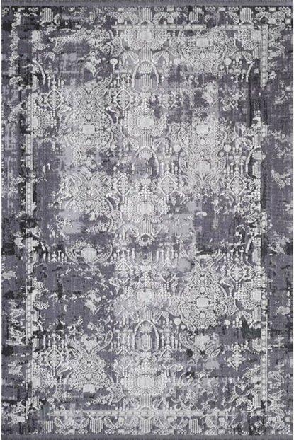 Artemis Halı Inspirations 0651T Gri Akrilik Yıkanabilir İnce Kaymaz Jüt Taban Dikdörtgen Makine Dokuma Salon Halısı 160x230 cm