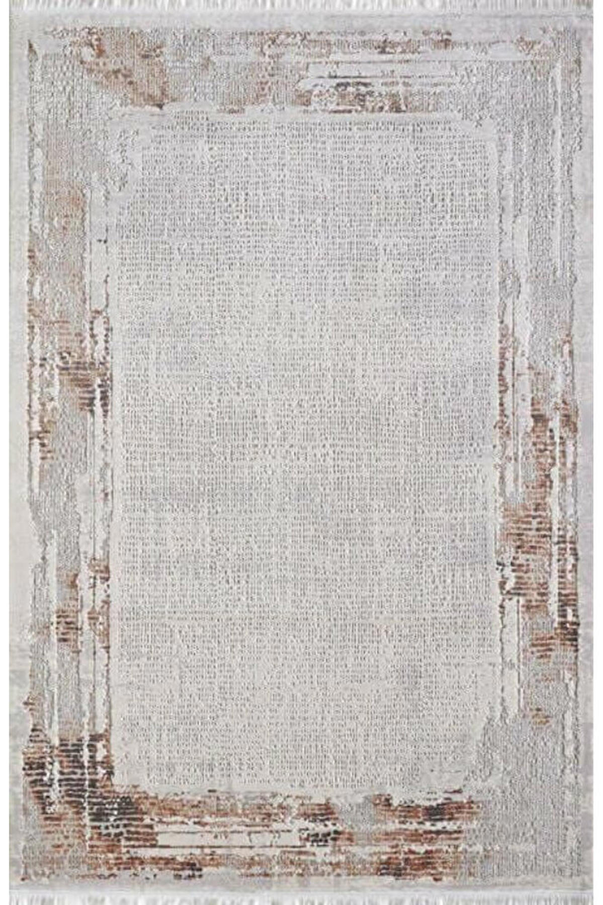 Gümüşsuyu Legro 11535 Çok Renkli 6 mm Pamuk Toz Tutmaz Yıkanabilir İnce Kaymaz Dikdörtgen Makine Dokuma Salon Halısı 160x230 cm