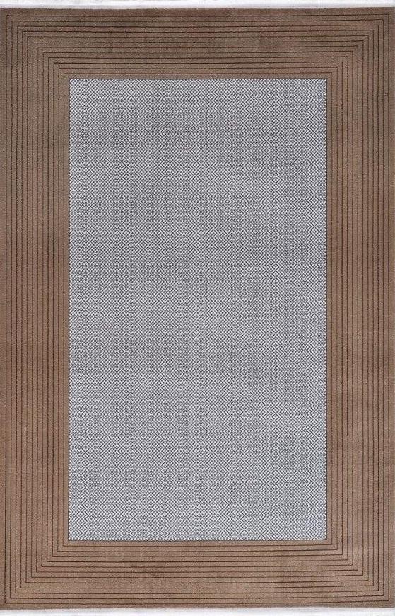 Gümüşsuyu Tierra 12885 Krem 7 mm Polyester Toz Tutmaz Yıkanabilir İnce Dikdörtgen Makine Dokuma Oturma Odası Halısı 120x180 cm
