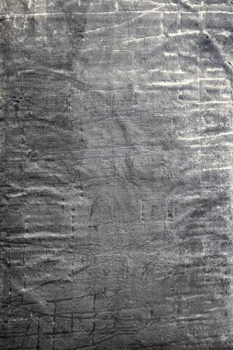 Merinos  Juve Alfeo Gri-Siyah 3 mm Akrilik Yıkanabilir İnce Kaymaz Dikdörtgen Makine Dokuma Salon Halısı 100x150 cm