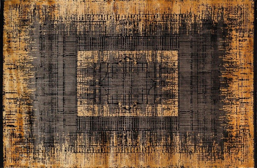 Gümüşsuyu Tierra 12894 Krem 7 mm Polyester Toz Tutmaz Yıkanabilir İnce Dikdörtgen Makine Dokuma Oturma Odası Halısı 230x230 cm