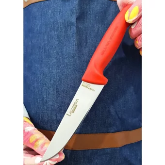 Lazbisa Silver 6 Parça Mutfak Bıçak Seti Stant Et Ekmek Sebze Meyve Bıçak