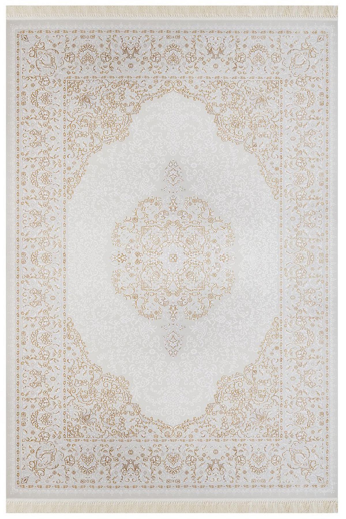 Artemis Halı Dream 09705B Çok Renkli Akrilik Yıkanabilir İnce Kaymaz Jüt Taban Dikdörtgen Makine Dokuma Salon Halısı 100x150 cm