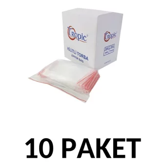Yakutsan Kilitli 13x16 cm Buz Dolabı Poşeti 10x600 Adet