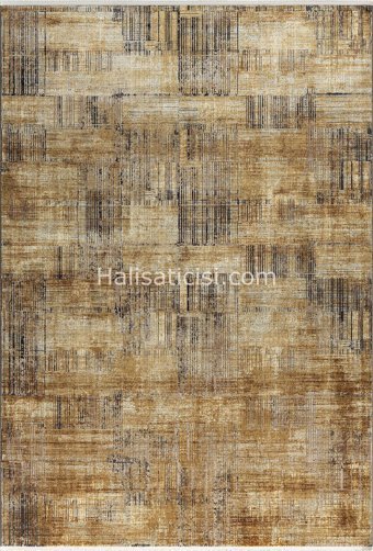 Sanat Halı Oasis 3452 Çok Renkli 7 mm Pamuk Antibakteriyel Yıkanabilir Kalın Kaymaz Lateks Taban Dikdörtgen Makine Dokuma Salon Halısı 200x290 cm