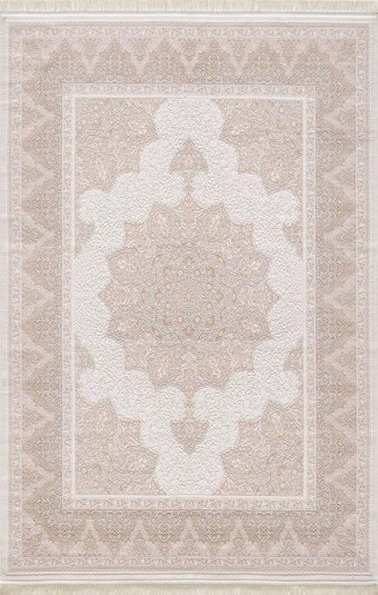 Artemis Halı Palace 08025A Çok Renkli Akrilik Yıkanabilir İnce Kaymaz Jüt Taban Dikdörtgen Makine Dokuma Salon Halısı 140x220 cm