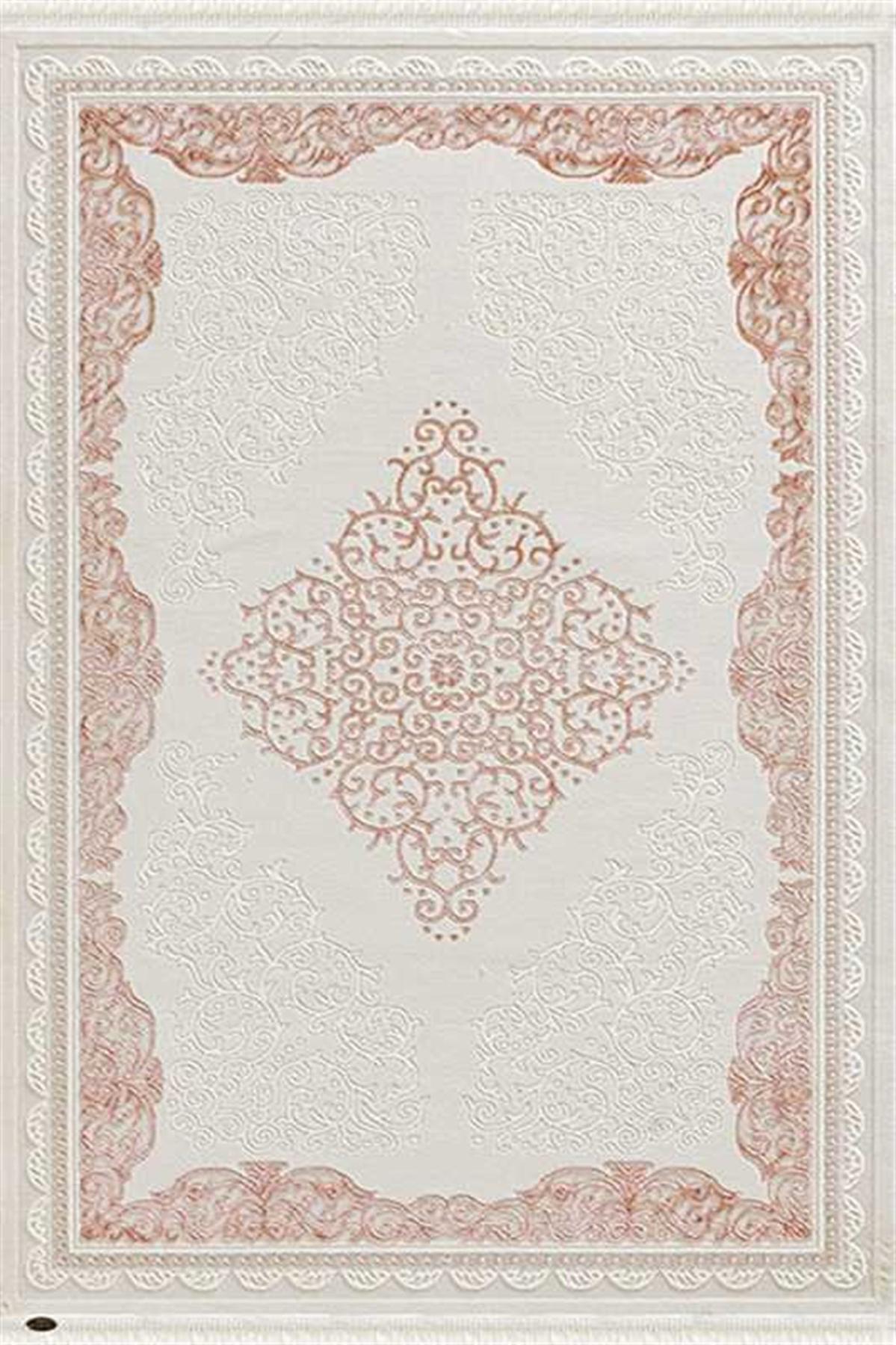 Efsane Halı Vento VE001660 Çok Renkli 12 mm Akrilik Silinebilir Yıkanabilir Orta Kaymaz Dikdörtgen Makine Dokuma Salon Halısı 140x200 cm