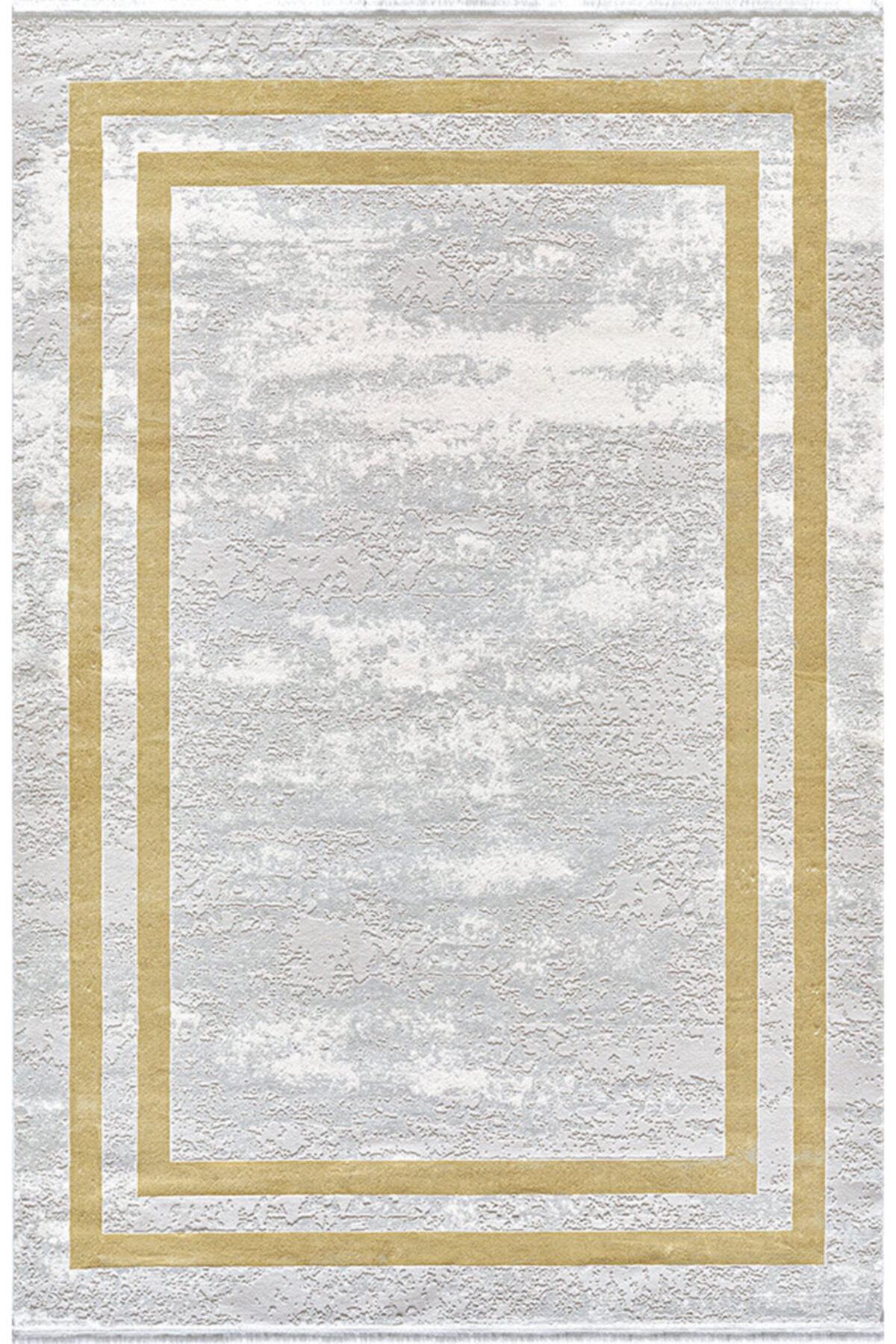 Pierre Cardin Monet MT20A Çok Renkli 10 mm Viskon Antibakteriyel Yıkanabilir İnce Kaymaz Dikdörtgen Makine Dokuma Salon Halısı 160x230 cm
