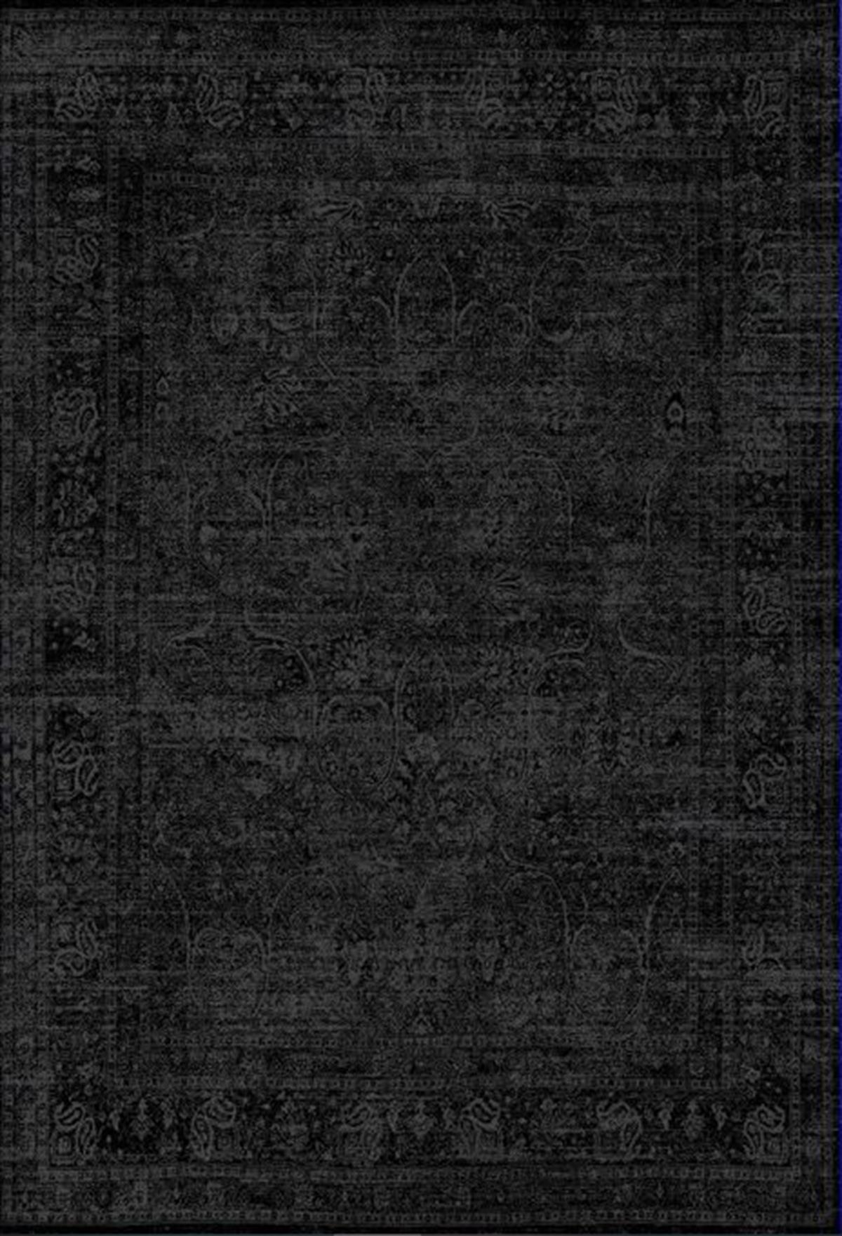 Elexsus Loca 3106 Antrasit 8 mm Viskon Silinebilir Yıkanabilir Orta Kaymaz Dikdörtgen Makine Dokuma Oturma Odası-Salon Halısı 200x300 cm