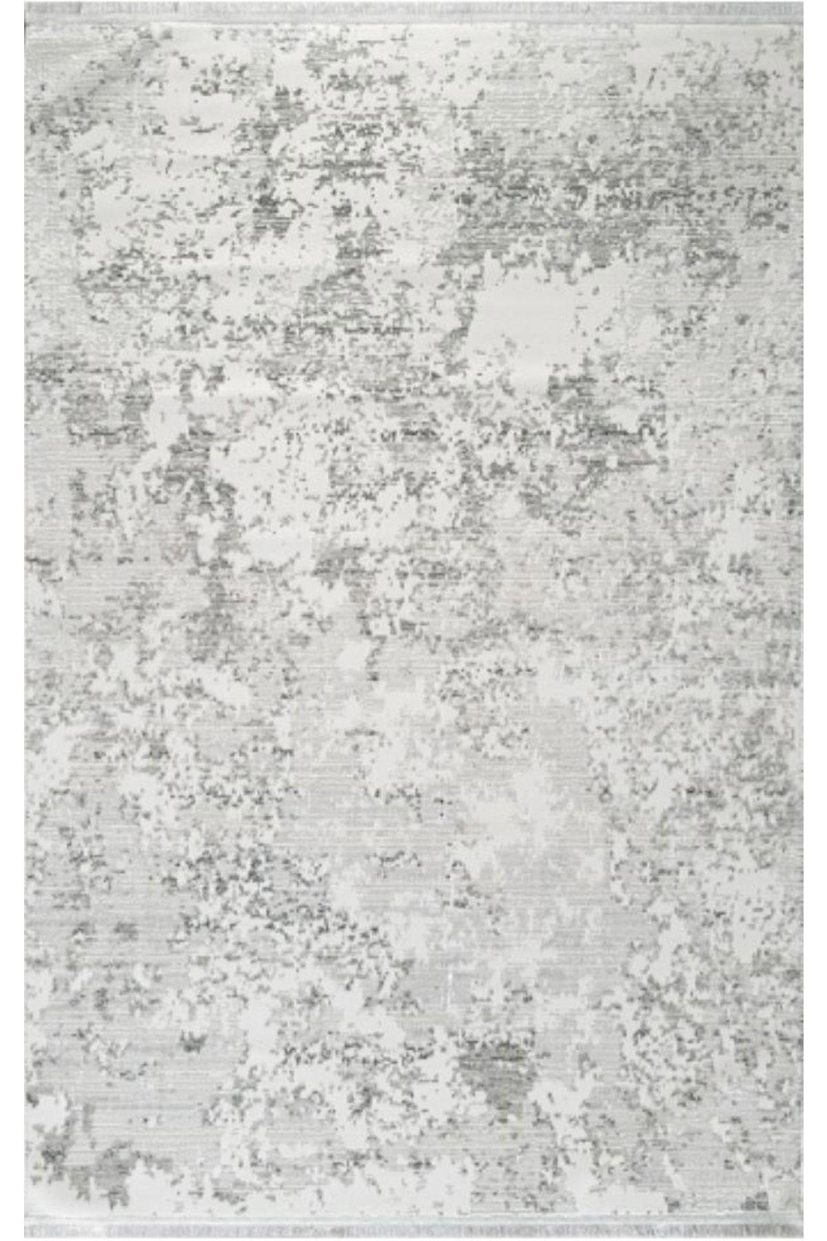 Padişah Aspen 62748 Krem Pamuk Yıkanabilir İnce Kaymaz Jüt Taban Dikdörtgen Makine Dokuma Salon Halısı 100x200 cm