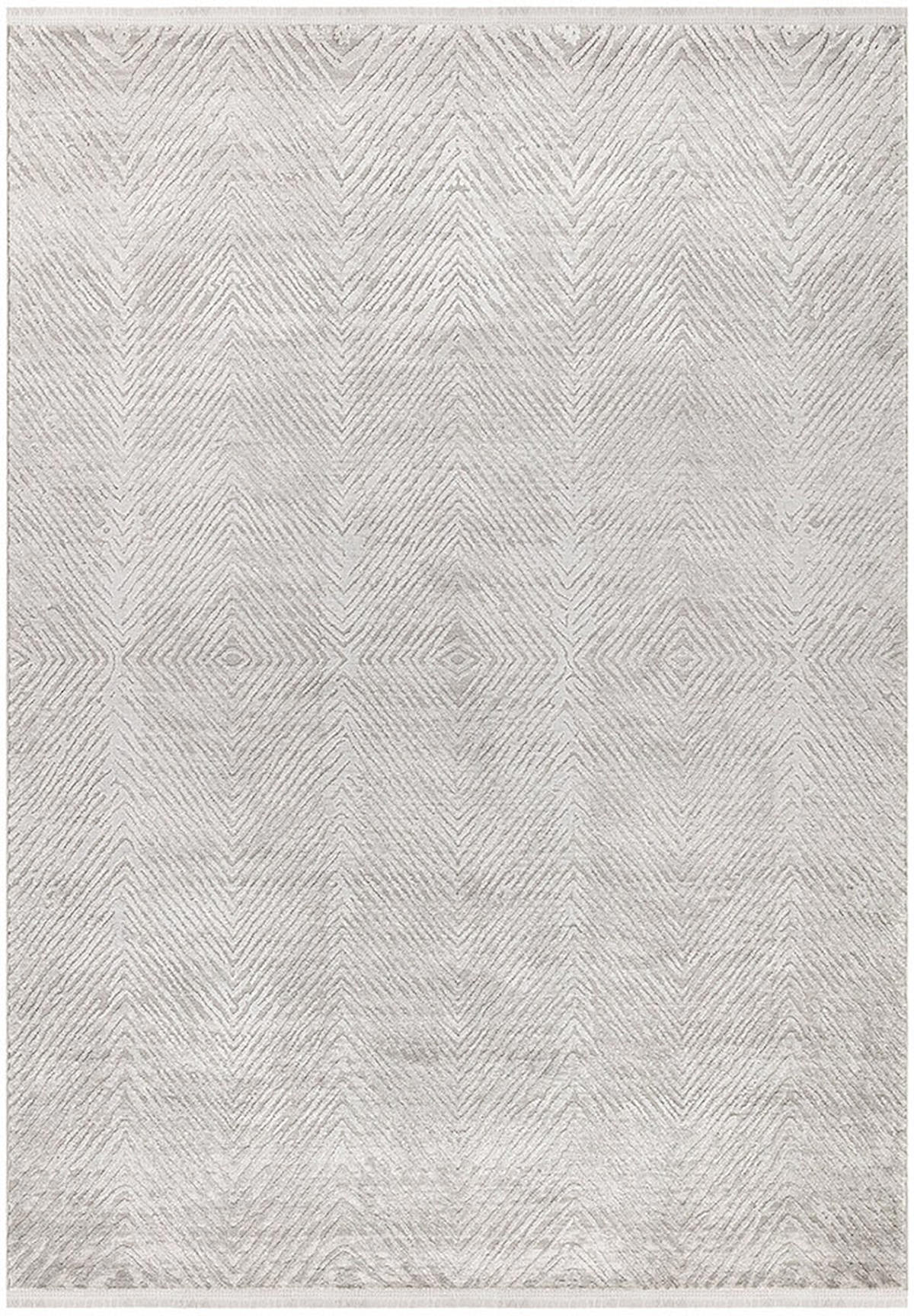 İpek Home Gaspara 14769 Gri 10 mm Akrilik Yıkanabilir Orta Kaymaz Pamuk Taban Dikdörtgen Makine Dokuma Antre-Çocuk Odası-Salon-Yatak Odası Halısı 80x150 cm