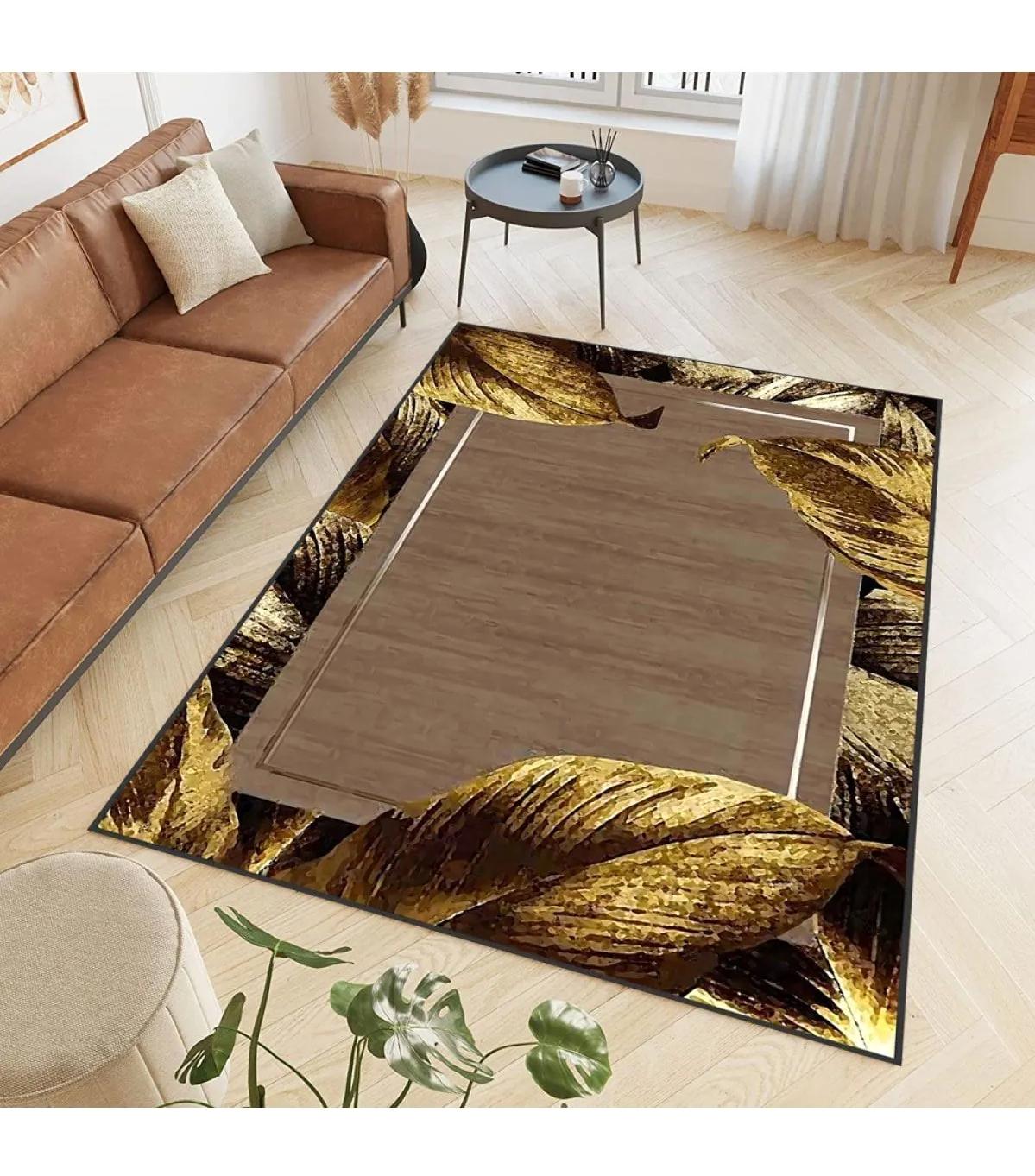 Rovigo Home RVG0420 Çok Renkli 8 mm Polyester Leke Tutmaz-Toz Tutmaz Yıkanabilir İnce Kaymaz Dot Taban Dikdörtgen Makine Dokuma Salon Halısı 80x300 cm