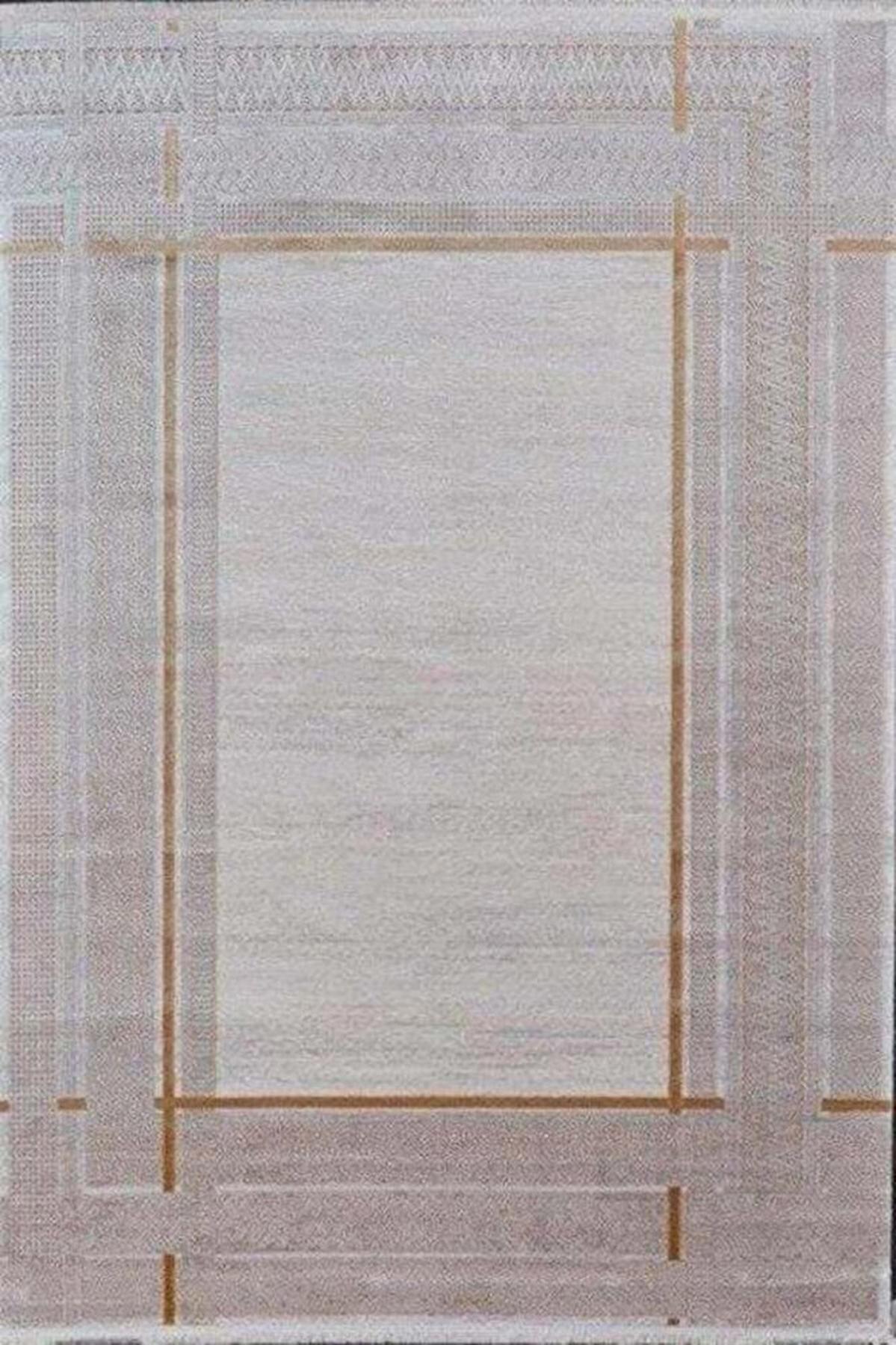 Gümüşsuyu 15470 Çok Renkli 6 mm Viskon Toz Tutmaz Yıkanabilir İnce Kaymaz Dikdörtgen Makine Dokuma Salon Halısı 180x180 cm