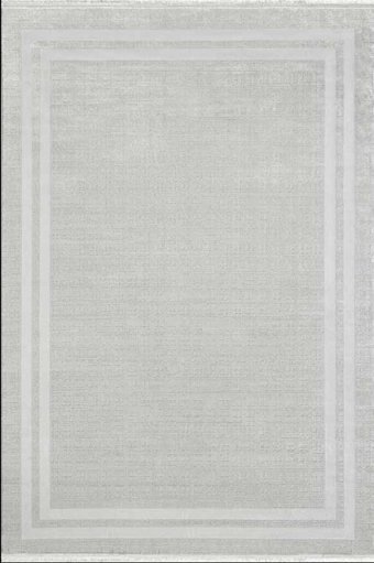 Flora Halı Magnum 7056D Krem 6 mm Akrilik-Viskon Silinebilir Yıkanabilir İnce Dikdörtgen Makine Dokuma Salon Halısı 170x250 cm