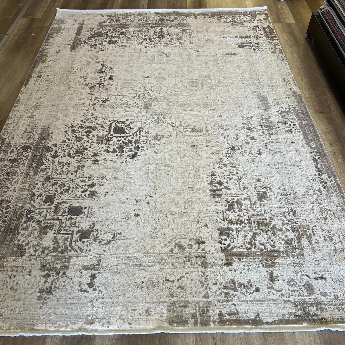 Hoom Rugs Exclusive Bamboo Knot OL51C Çok Renkli 8 mm Bambu Antialerjenik Yıkanabilir Orta Kaymaz Dikdörtgen Makine Dokuma Salon Halısı 120x200 cm
