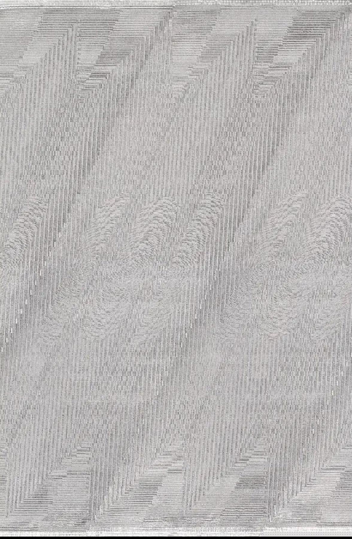 Pierre Cardin Marcel JC01C Gri 0.8 mm Akrilik Antibakteriyel Yıkanabilir İnce Kaymaz Dikdörtgen Makine Dokuma Salon Halısı 100x200 cm