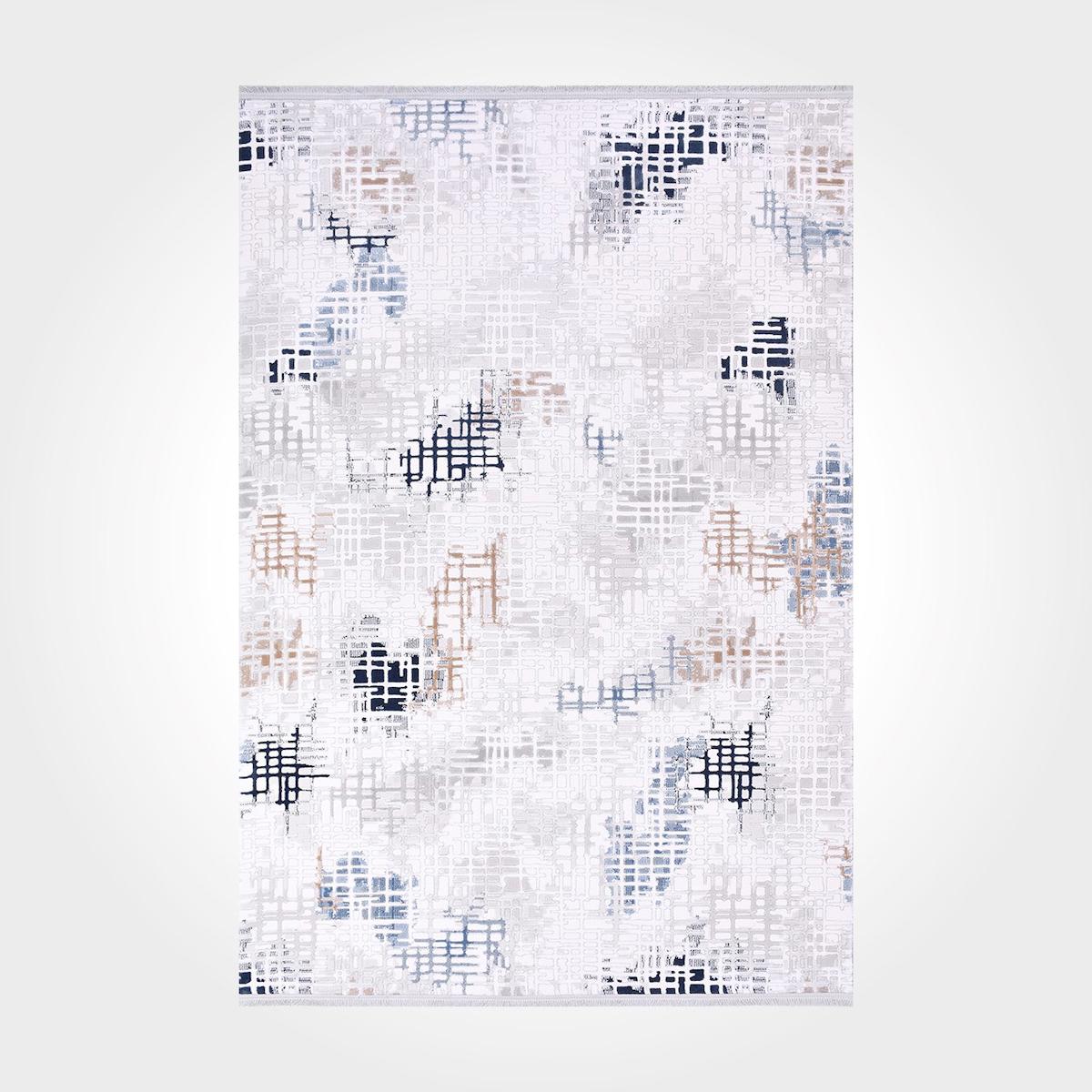 Dekozer Krem 10 mm Akrilik Yıkanabilir İnce Kaymaz Taban Dikdörtgen Makine Dokuma Salon Halısı 80x600 cm