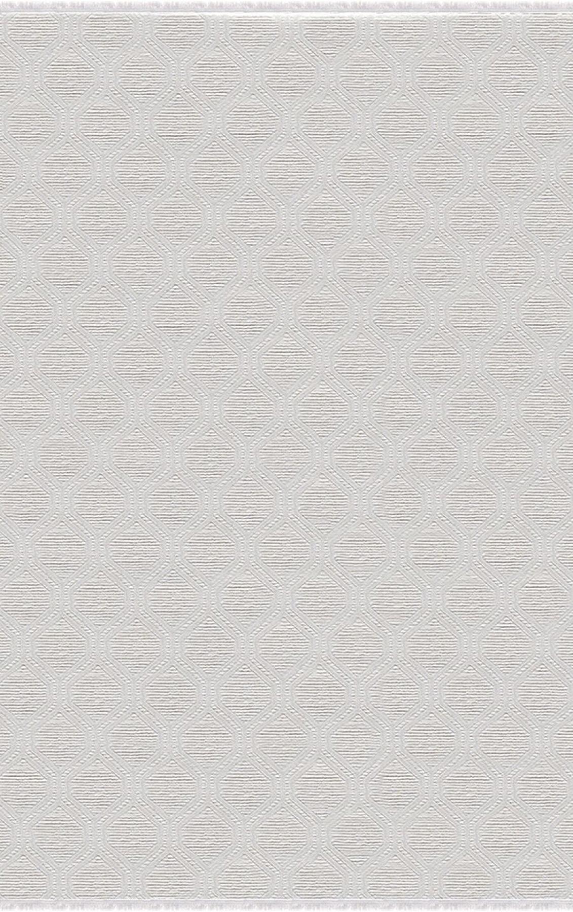 Padişah Sümela 39142 Krem 9 mm Akrilik Yıkanabilir İnce Dikdörtgen Makine Dokuma Salon Halısı 120x200 cm