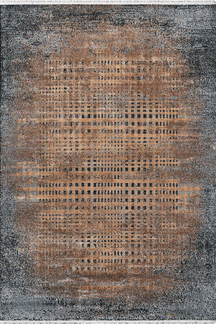 Royal Halı BABIL BX13B Krem 7 mm Akrilik Toz Tutmaz Yıkanabilir İnce Kaymaz Lateks Taban Dikdörtgen Makine Dokuma Salon Halısı 80x300 cm