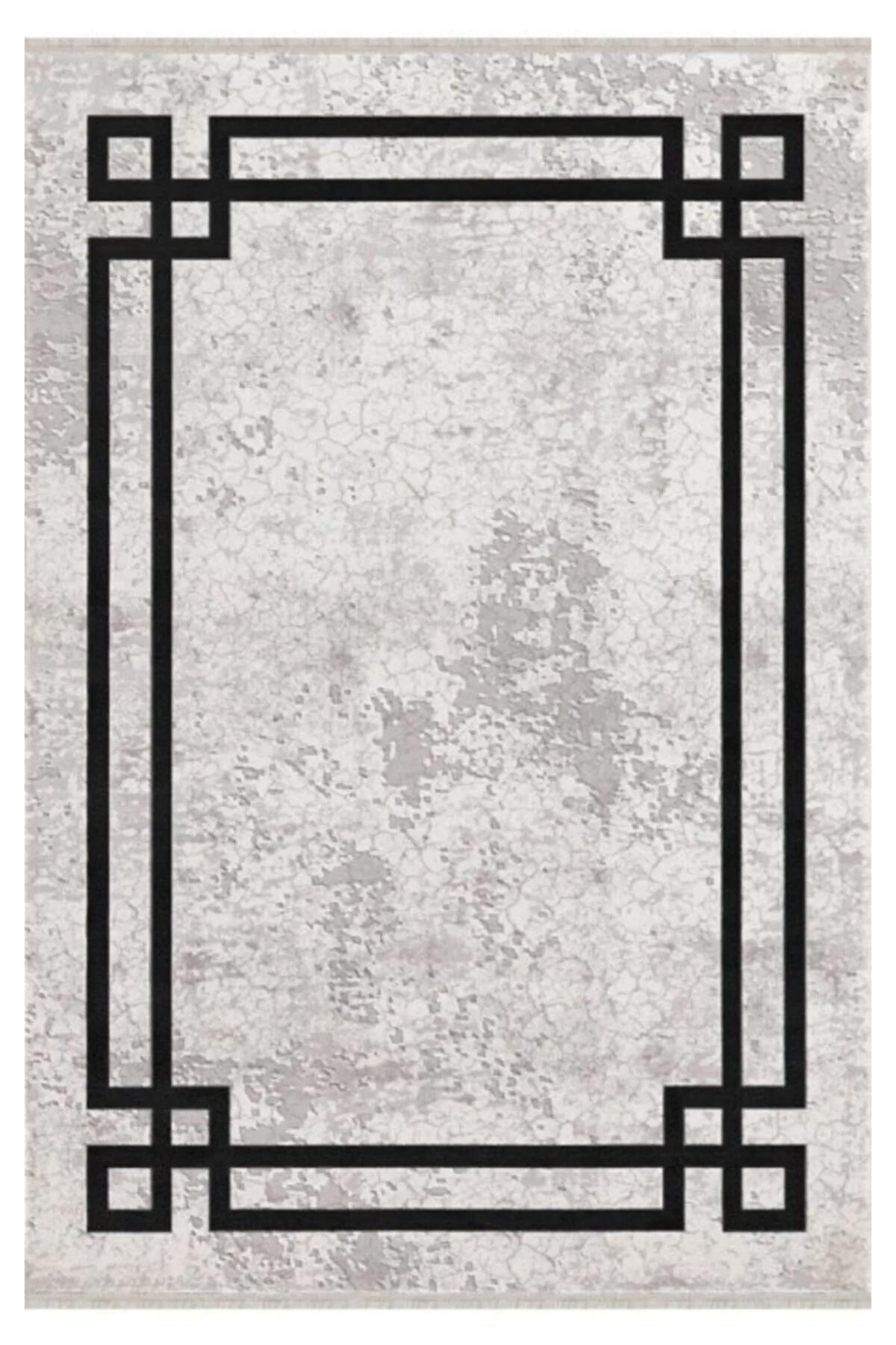 Merinos  Therapy 33260 Çok Renkli 12 mm Akrilik Silinebilir Yıkanabilir Kalın Kaymaz Dikdörtgen Makine Dokuma Salon Halısı 160x230 cm