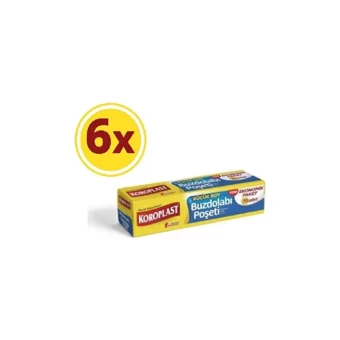 Koroplast Ekonomik Küçük Buz Dolabı Poşeti 6x70 Adet