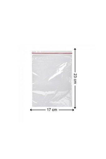 Merpak Ambalaj Orta Kilitli 17X23 Buz Dolabı Poşeti 300 Adet