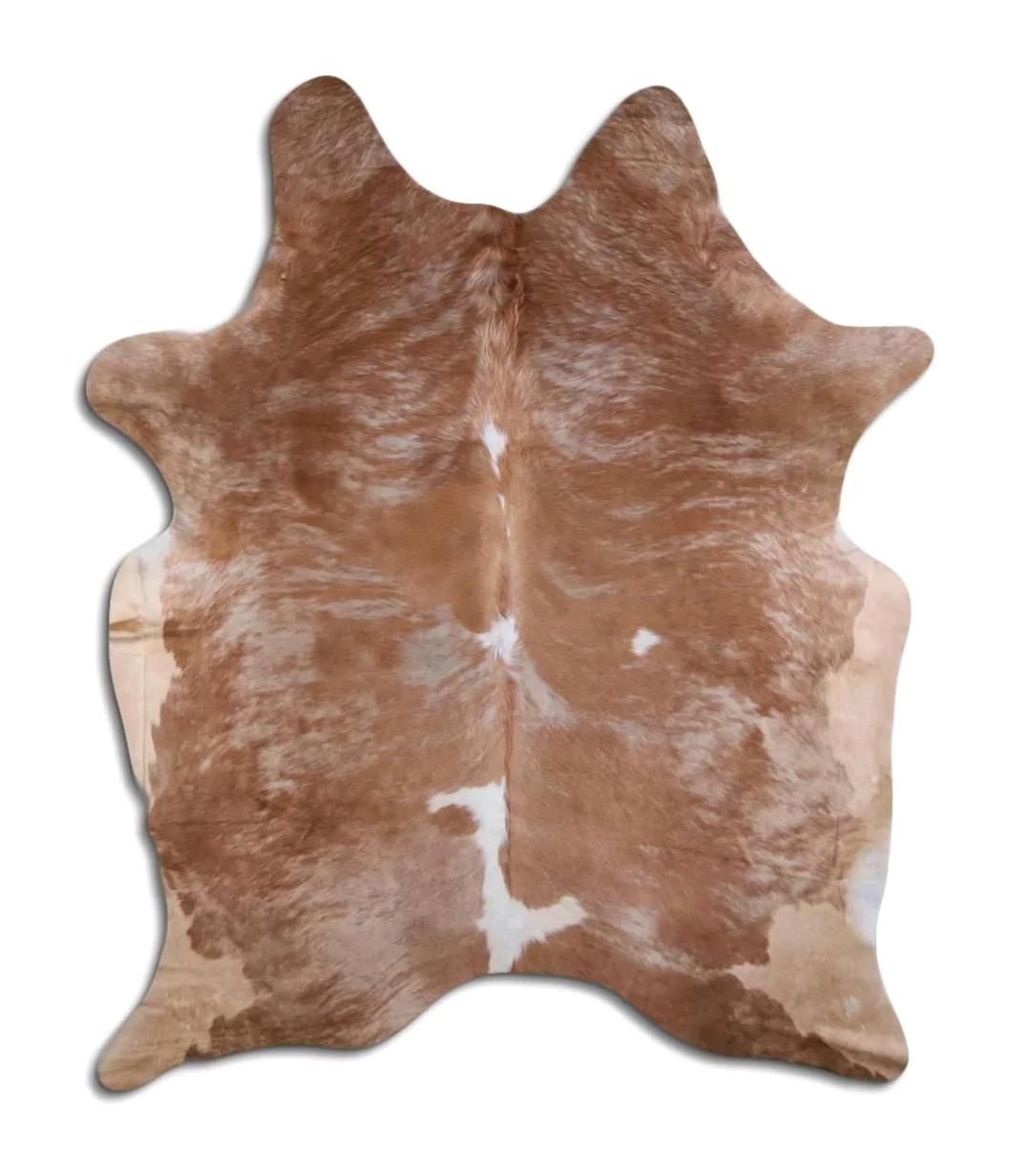 Fiesta Leather Art 103646 Çok Renkli 51 mm Deri Toz Tutmaz Yıkanabilir İnce Kaymaz Deri Taban Oval Makine Dokuma Salon Halısı 80x100 cm