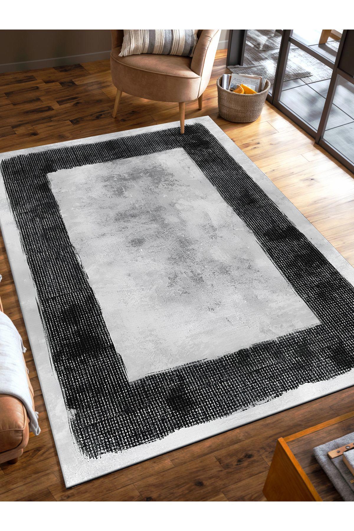 İnspira Krem 12 mm Polyester Kaymaz Taban Dikdörtgen Halı 160x230 cm