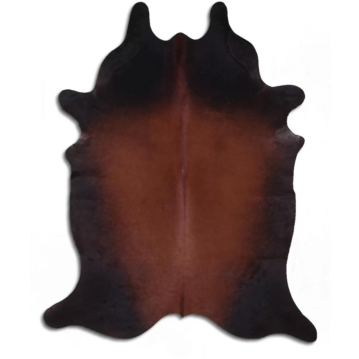Fiesta Leather Art 35379 Krem 51 mm Deri Toz Tutmaz Yıkanabilir İnce Kaymaz Deri Taban Oval Makine Dokuma Salon Halısı 100x450 cm