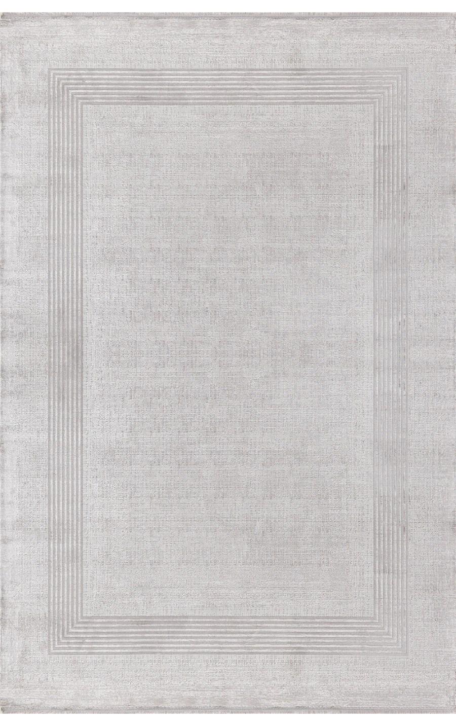 Padişah Evidence Krem 10 mm Akrilik Yıkanabilir İnce Kaymaz Dikdörtgen Makine Dokuma Salon Halısı 140x200 cm