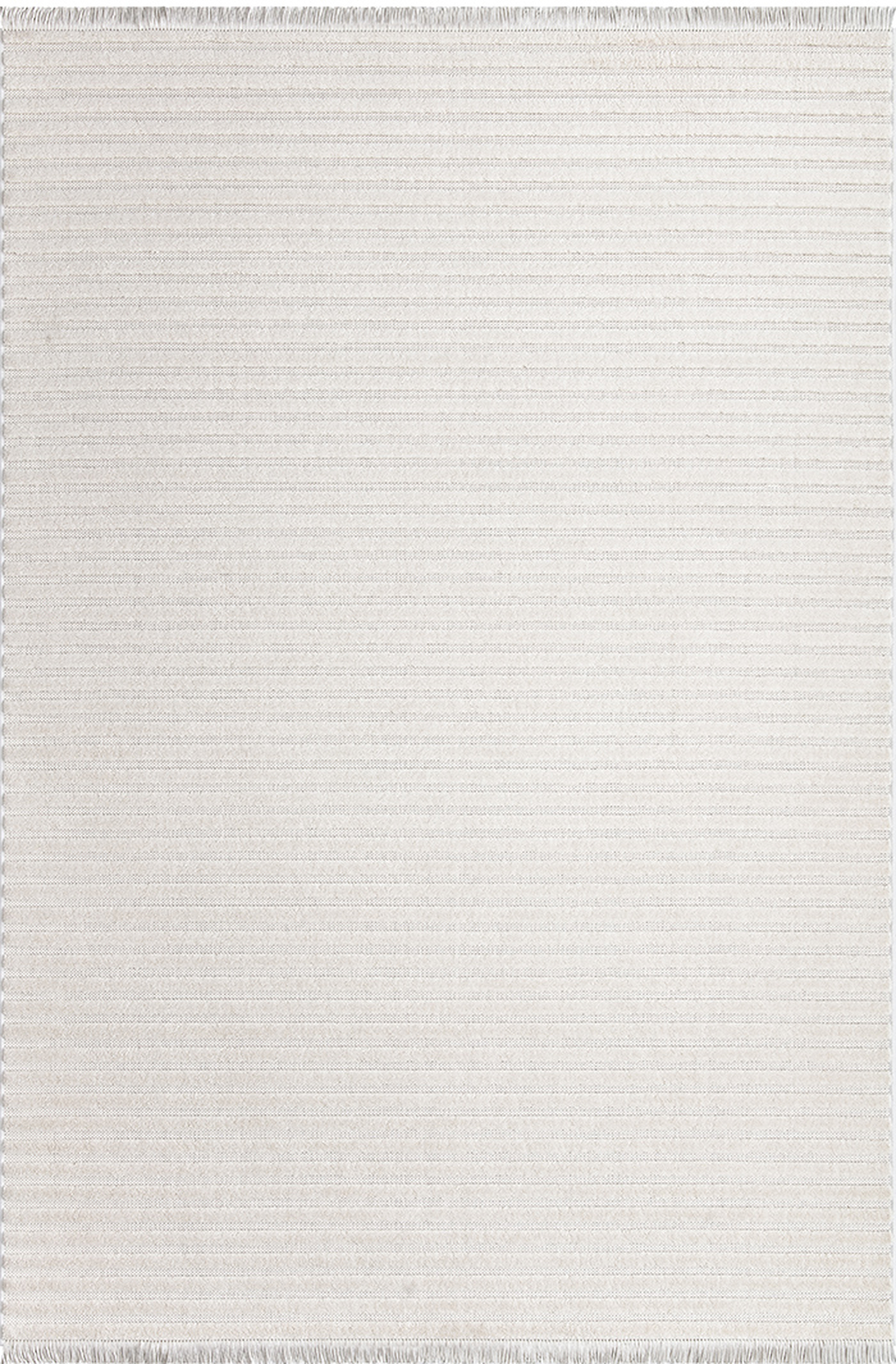 İpek Mekik Halı Almond 11400 Krem 10 mm Polyester Toz Tutmaz Yıkanabilir Orta Kaymaz Jüt Taban Dikdörtgen Makine Dokuma Antre-Çocuk Odası-Salon-Yatak Odası Halısı 100x150 cm