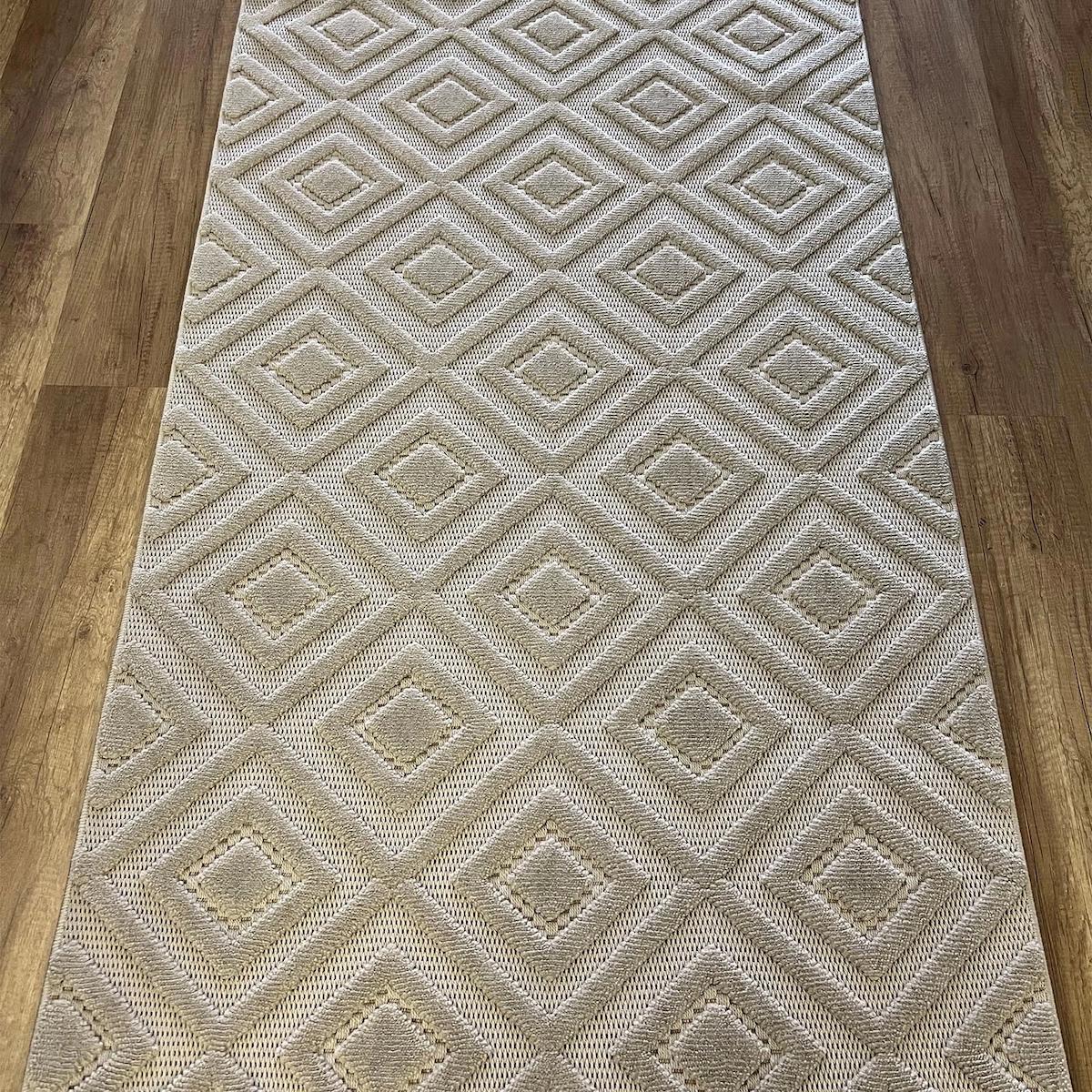 Luxess Halı Dizayn 1089 Gri 8 mm Polipropilen Yalıtıma Yardımcı Yıkanabilir İnce Kaymaz Dikdörtgen Makine Dokuma Salon Halısı 120x180 cm