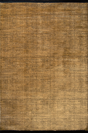 Kreasyon Halı Moliendo 9910 Hardal Yıkanabilir Kalın Pamuk Taban Dikdörtgen Makine Dokuma Salon Halısı 80x200 cm