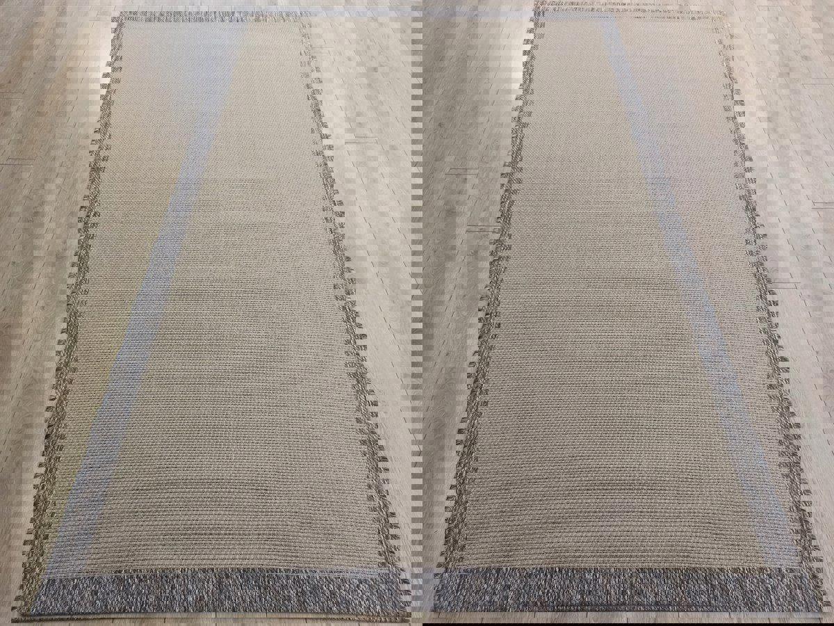 Çam Halı 9709 Bej Silinebilir Yıkanabilir Orta Kaymaz Dikdörtgen Makine Dokuma Salon Halısı 160x230 cm