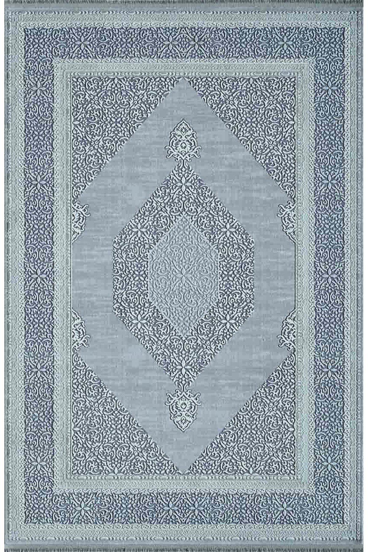 Artemis Halı Dior 09147B Krem 0.8 mm Akrilik Yıkanabilir İnce Kaymaz Jüt Taban Dikdörtgen Makine Dokuma Salon Halısı 100x300 cm