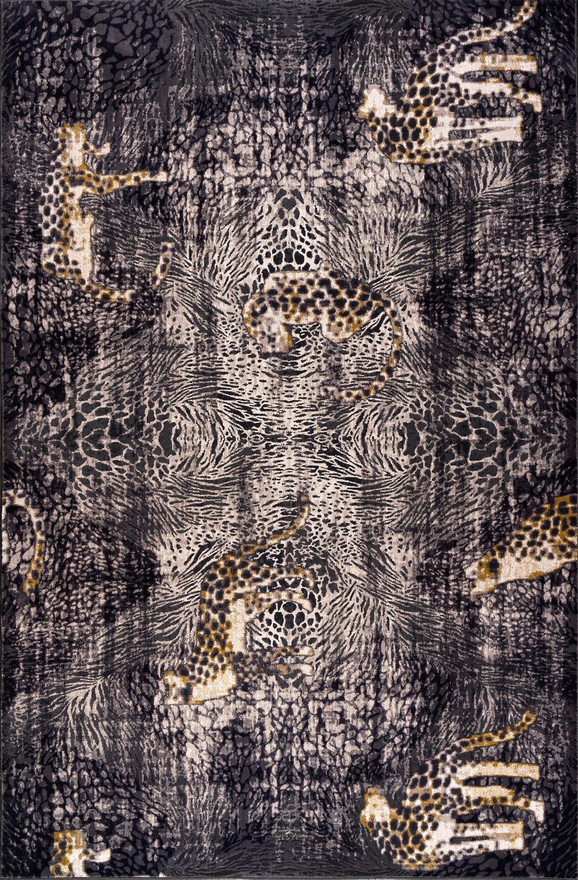 Home Dream LYK013 Altın 10 mm Polyester Yıkanabilir Orta Kaymaz Dikdörtgen Makine Dokuma Salon Halısı 200x290 cm