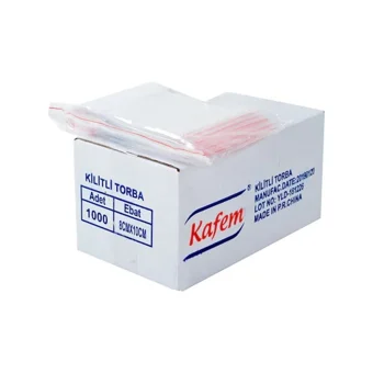Kafem Kilitli 8x10 Buz Dolabı Poşeti 1000 Adet