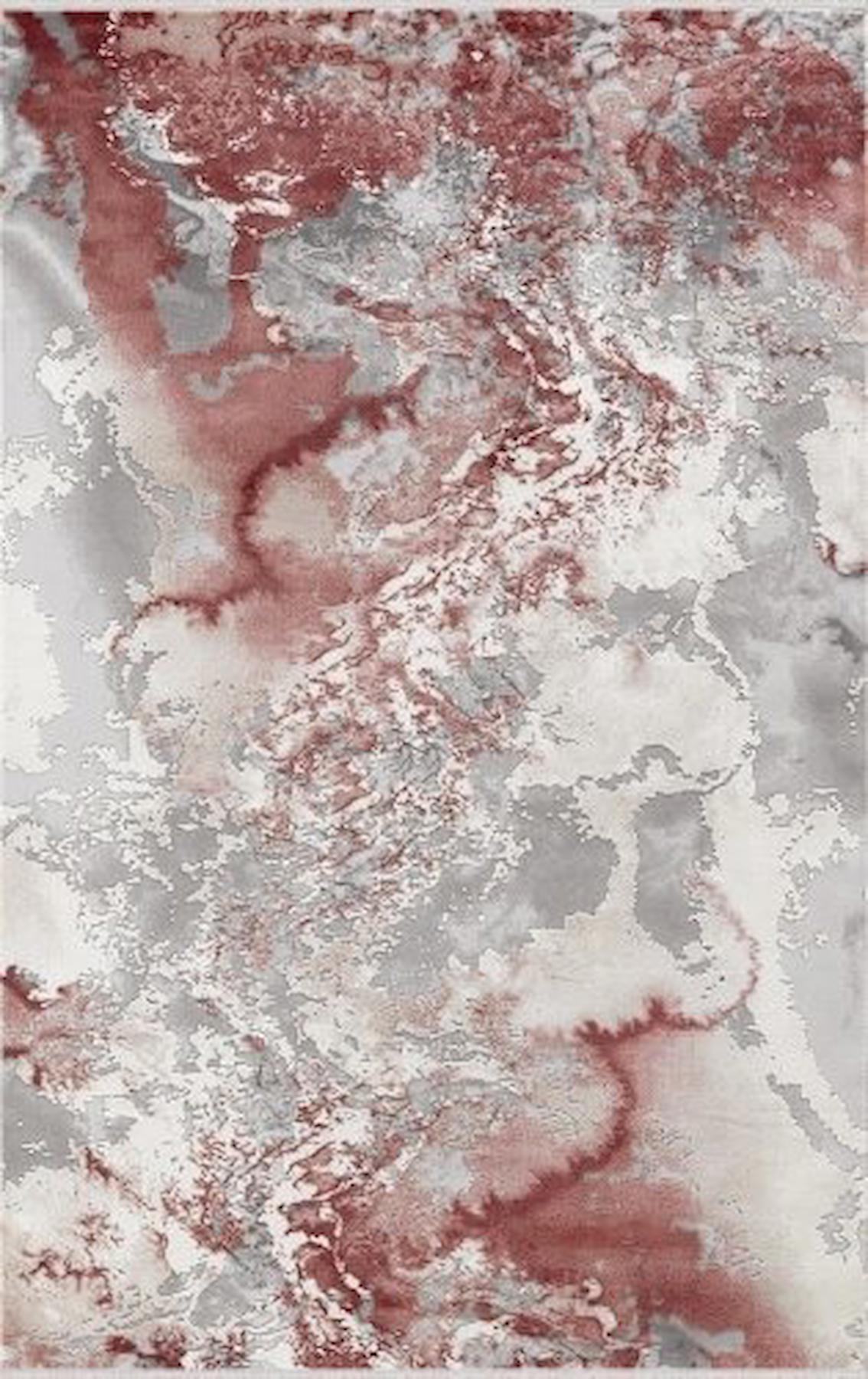 Merinos Therapy 19112 Krem 12 mm Viskon Yumuşak Yıkanabilir Kalın Kaymaz Dikdörtgen Makine Dokuma Salon Halısı 100x300 cm