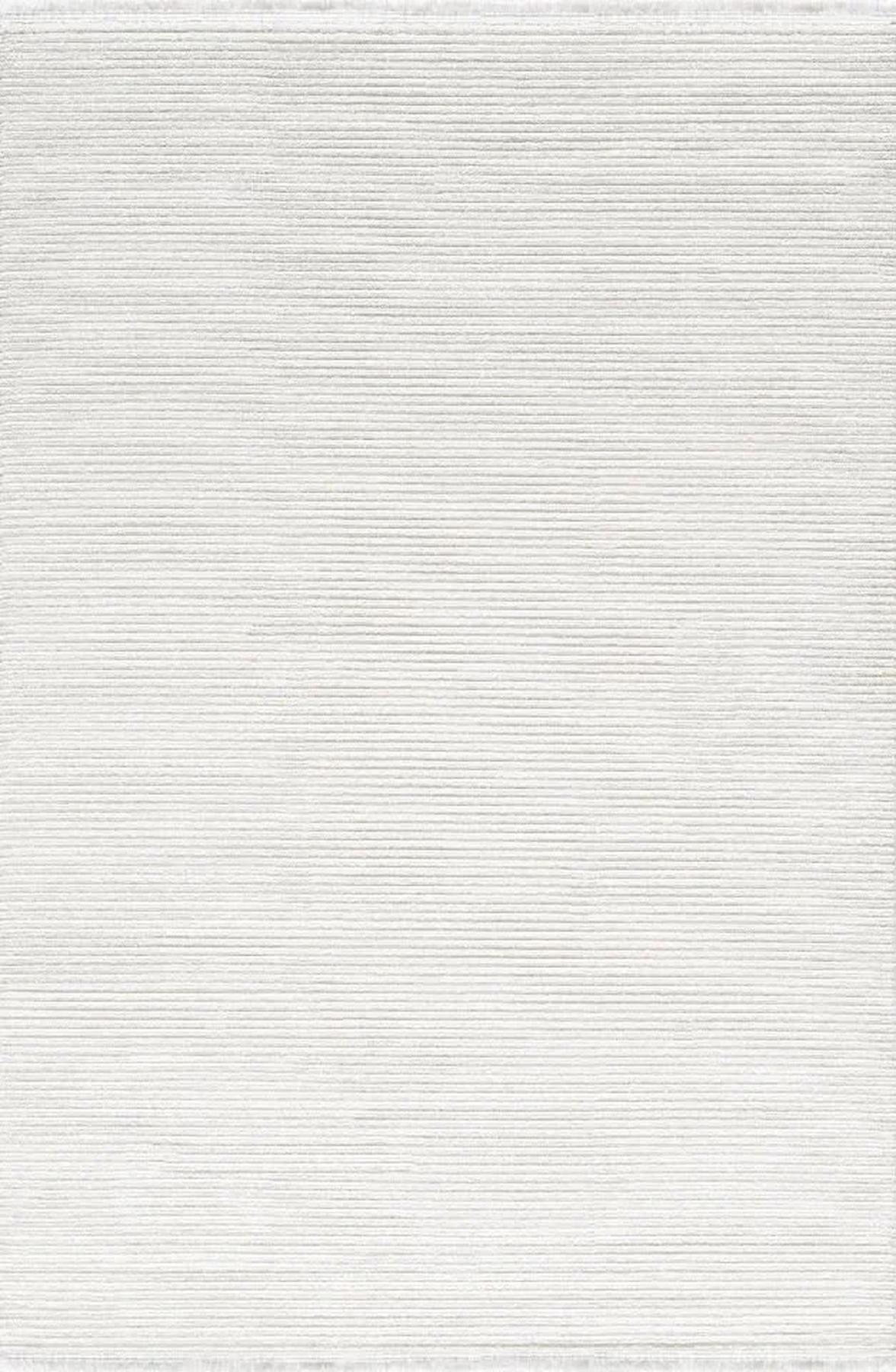 Pierre Cardin Quenta QZ09A Krem 0.8 mm Akrilik Antibakteriyel Yıkanabilir İnce Kaymaz Dikdörtgen Makine Dokuma Salon Halısı 100x150 cm
