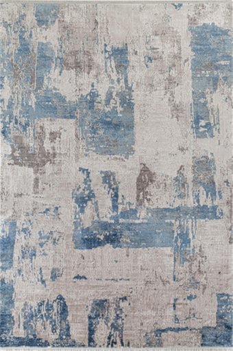 Elexsus Olimpos 1923 Çok Renkli 8 mm Viskon Silinebilir Yıkanabilir Orta Kaymaz Dikdörtgen Makine Dokuma Oturma Odası-Salon Halısı 140x200 cm