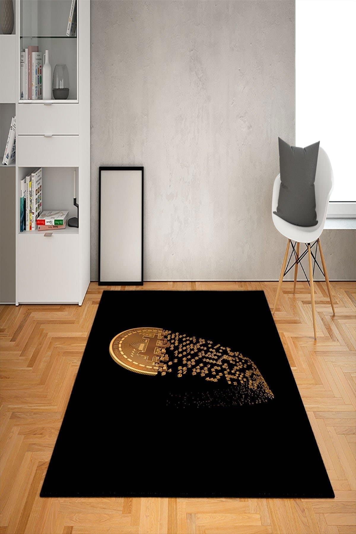 Doruklar Home Collection Çok Renkli 0.7 mm Antibakteriyel Yıkanabilir Kalın Kaymaz Taban Dikdörtgen Makine Dokuma Çocuk Odası Halısı 80x500 cm