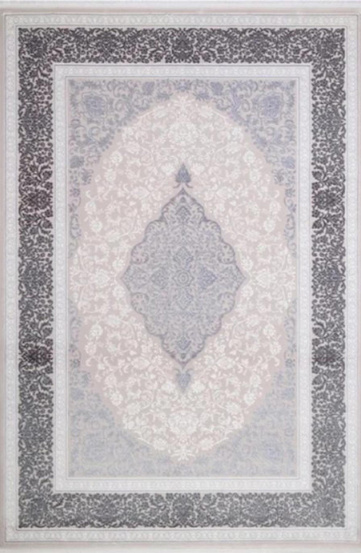 Türkmen Halı Stella 20410 Antrasit 0.8 mm Akrilik Antialerjenik Yıkanabilir İnce Dikdörtgen Makine Dokuma Antre-Oturma Odası-Salon-Yatak Odası Halısı 160x230 cm