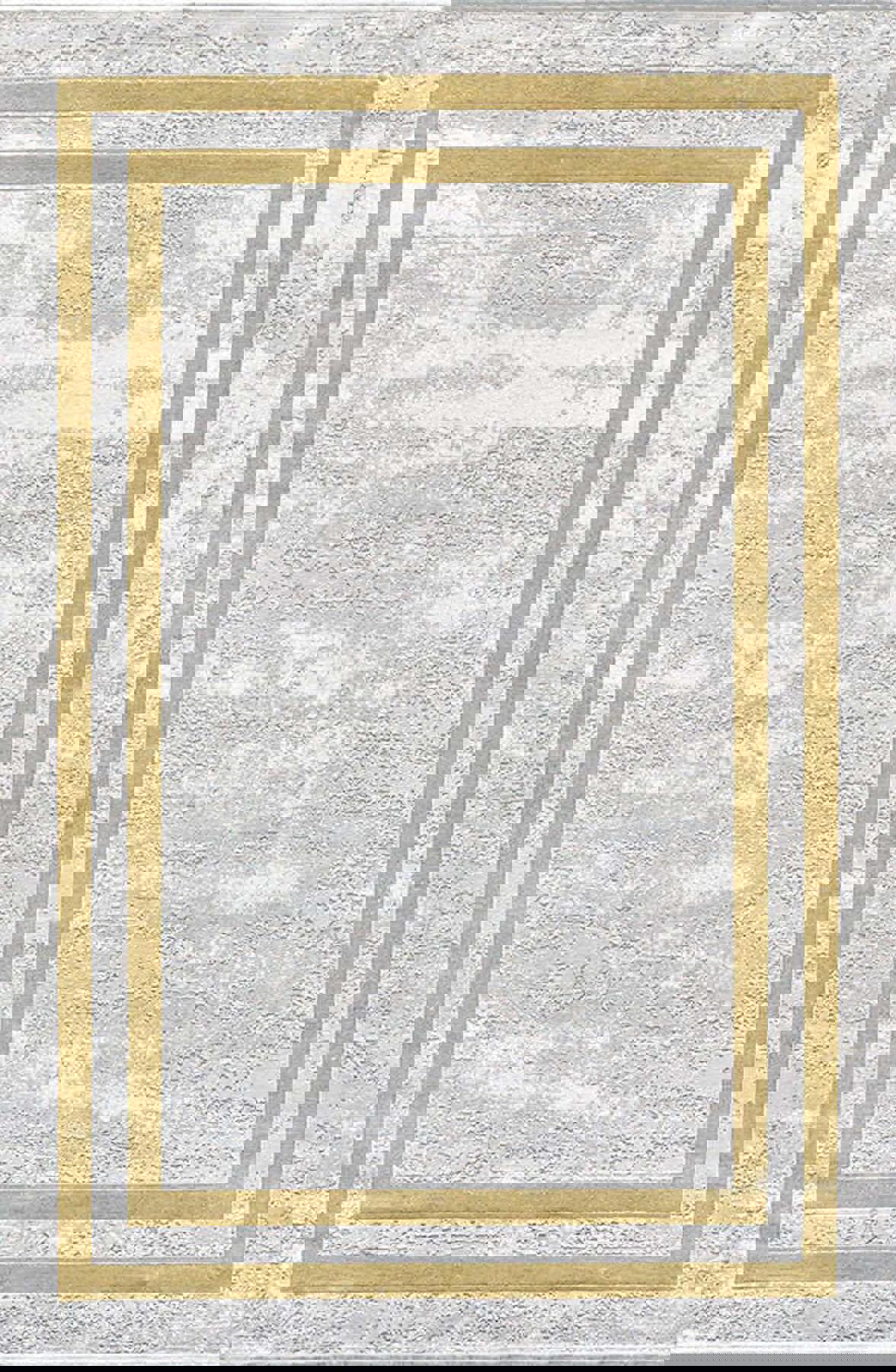 Pierre Cardin Monet MT20A Krem 0.8 mm Akrilik Antibakteriyel Yıkanabilir İnce Kaymaz Dikdörtgen Makine Dokuma Salon Halısı 200x300 cm