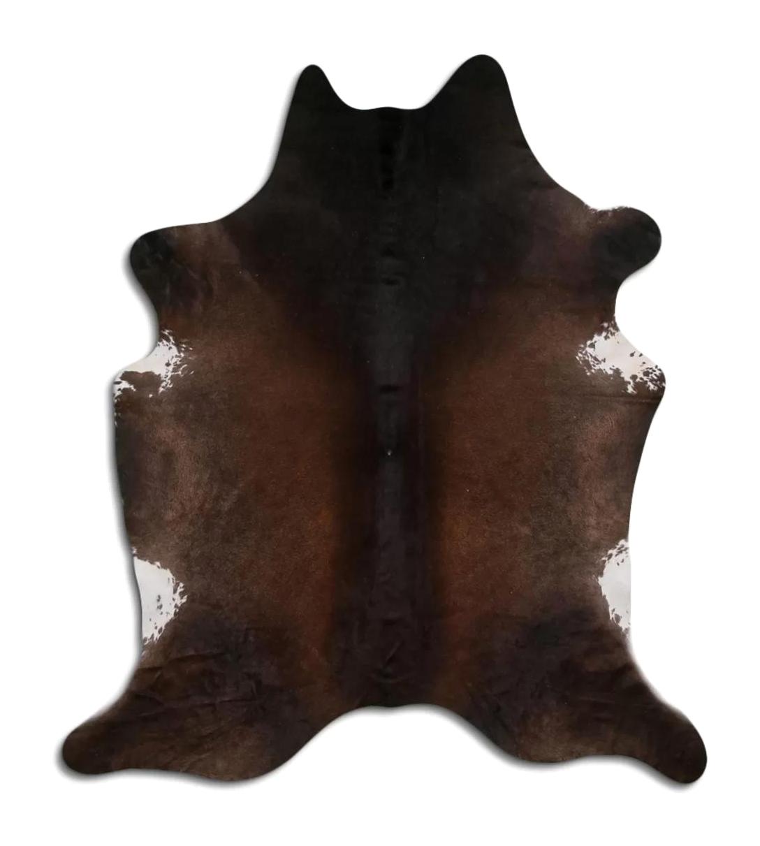 Fiesta Leather Art 100739 Çok Renkli 51 mm Deri Toz Tutmaz Yıkanabilir İnce Kaymaz Deri Taban Oval Makine Dokuma Salon Halısı 180x250 cm