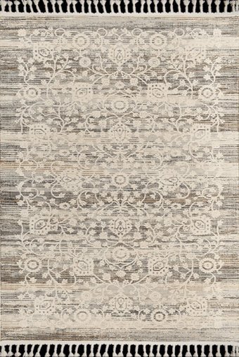 Kreasyon Halı Vanessa 1463 Bej 6 mm Akrilik Antialerjenik Yıkanabilir İnce Kaymaz Dikdörtgen Makine Dokuma Salon Halısı 180x250 cm
